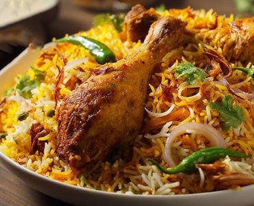 Chicken Fry Piece Pulao